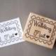 Wedding Mail Stamp - Save the Dates Invitations Envelope Stamp