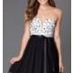 Short Strapless Sweetheart Dress - Brand Prom Dresses