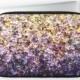 Laptop Sleeve, Plush Padded Multicolored Lavender and Yellow Laptop Bag, Computer Case, Laptop Case, Laptop Carrying Case with Top Zipper
