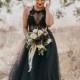 23 Dark Wedding Dresses For Brides Who Think White Is Trite
