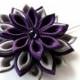 Men's Flower Lapel Pin. Kanzashi  fabric flower brooch . Kanzashi flower lapel pin. Boutonniere lapel pin. Handmade Wedding Boutonniere.