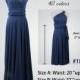 Navy Blue Infinity Dresses,Infinity Wrap Dress,Long Infinity Dress,Blue Dress,Convertible Dress,Infinity Dress Floor-Length