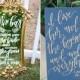 22 Great Wedding Sign Ideas To Inspire Your Big Day