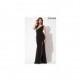 Jovani 90670 Jersey Gown with Sexy Slit - Brand Prom Dresses