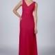 Matchimony Raspberry Classic Long Bridesmaid/Prom Dress - Hand-made Beautiful Dresses