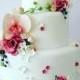 Minimal Floral Cake