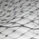 BLACK - Extra Wide French netting - 18 inch wide - for DIY veils and fascinators