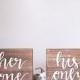 Wedding sign wedding wood sign wooden sign rustic wedding sign rustic wedding decor her one his only sign bride and groom signs engagement