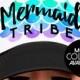 Mermaid Tribe Bridal Party Trucker Hats - Mermaid Bridal Party, Trucker Hat, Bride Accessories, Bridal Party Hats, Beach Wedding