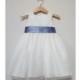 Darcy Flowergirl dress, ivory flowergirl dress, flower girl dresses, bridesmaids, christening dress, - Hand-made Beautiful Dresses