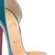 Christian Louboutin Curacao Patent Leather Half D