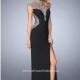 Black Gigi 22776 - Sleeveless High Slit Jersey Knit Dress - Customize Your Prom Dress