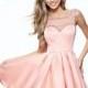 Sherri Hill 50962 Prom Dress - A Line Prom Sherri Hill Short Illusion, Scoop, Sweetheart Dress - 2017 New Wedding Dresses