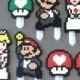 Mario themed 8-bit Cake Toppers - your choice of characters - LGBT friendly! Customizable!