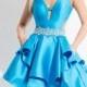 Rachel Allan 4125 Turquoise Homecoming Dress