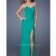 La Femme 19660 Fitted Jersey Evening Dress - Brand Prom Dresses