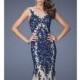 2014 Cheap Mermaid Gown by La Femme 19916 Dress - Cheap Discount Evening Gowns