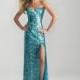 Night Moves 6644 Sequin Mermaid Prom Dress - Crazy Sale Bridal Dresses