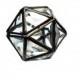 Glass Ring Box. Ring Bearer Box. Wedding Ring Box. Hinged Bridal Box.Glass Display Box.Geometric Faceted Box. Triangle Ring Box. Icosahedron