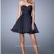 Champagne La Femme 21950 - Short Dress - Customize Your Prom Dress