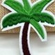 Palm Patch coconut palm Iron on patches  palm botanical embroidered patch palm applique badge patch fashion patches iron on