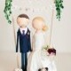 Rustic Wedding Cake Topper, Boho Cake Topper, Boho Wedding, Wooden Topper,Wooden Peg Doll,Wedding Gift,Personalized,Boho wedding cake topper