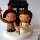 Dr Who (11th) inspired Wedding Cake Topper