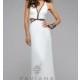 Low V-neck Long Prom Dress by Faviana - Discount Evening Dresses 