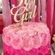 It's a Girl Cake Topper, 6" inches, Baby Shower Cake Toppers, Girls Party, Laser Cut Topper by Ngo Creations