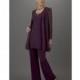 Mother of the Bride Pant Suit Ursula 3pc Tunic Pant Set 13037 - Brand Prom Dresses