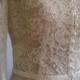 Wedding Bolero-top-jacket Of Lace,alencon, Sleeves, . Unique, Exclusive Romantic Bolero ANIL