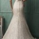 Cheap 2015 Amelia Sposa Wedding Dresses Mermaid Appliqued Beaded Lace Vintage Bridal Gowns With Crew Neck And V Back And Chapel Train Sleeveless As Low As $170.86, Also Buy Mermaid Gown Wedding Dress Mermaid Wedding Dress 2015 From Nicedressonline