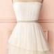 Prom Dress, White Prom Gowns, Mini