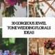 30 Gorgeous Jewel Tone Wedding Florals Ideas - Weddingomania