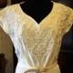 Simple and Elegant 1940s Belted Wedding Dress, Gown, Small 2-4