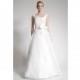 Elizabeth St. John SS13 Dress 12 - A-Line Elizabeth St. John White Sleeveless Full Length Spring 2013 - Nonmiss One Wedding Store