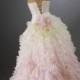 Ball Gown Silk Wedding Skirt. Fluffy Wedding Skirt. Ruffle Bridal Skirt. Bridal Separates. Princess Wedding Skirt. Pink Wedding Dress.