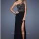 Black Gigi 19866 - High Slit Dress - Customize Your Prom Dress