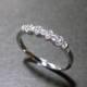 Diamond Wedding Ring in 14K White Gold, Diamond Wedding Band, Diamond Engagement Ring, Diamond Ring, Diamond Band, Personalized Jewelry