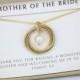 Mother of the bride gift from groom, mother of bride gift from groom, meaningful jewelry for mom - Lilia
