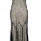 Miranda Embellished Flapper Dress, 1920s Great Gatsby Inspired, Sequin Maxi Dress, Bridesmaid , Wedding Formal Dress, Plus Size Dress, S-4XL