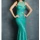 Floor Length Sleeveless Sequin Sheer Prom Dress - Discount Evening Dresses 