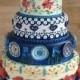 Pottery Inspired Wedding Cake
