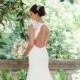 25 Stunning Backless Wedding Dresses