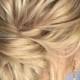 Messy Updo Wedding Hair Inspiration