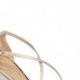 Badgley Mischka Embellished Strappy Wedge Sandal (Women) 