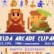 Zelda digital clipart, arcade games clipart, Legends of Zelda party, gamer party, birthday, invitation, scrapbooking, printable party, PNG