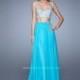 Aquamarine Sugarplum La Femme 21135 La Femme Prom - Top Design Dress Online Shop
