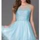 Short Sleeveless Dress with Jewel Embellished Bodice GS2158 - Brand Prom Dresses