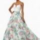 White Floral Sugarplum Morilee Prom 99005 Morilee Prom - Top Design Dress Online Shop